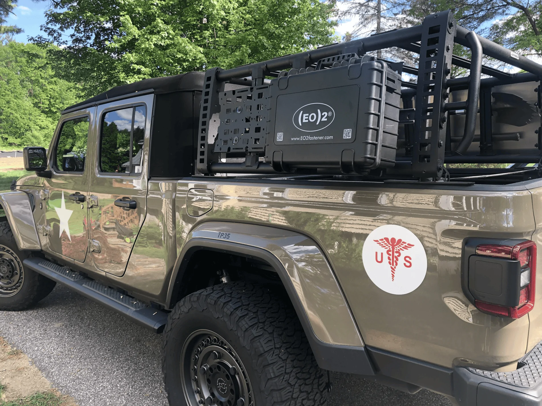 Jeep Gladiator Go Rhino Xtreme Overland Rack tempImagehI8c7Y