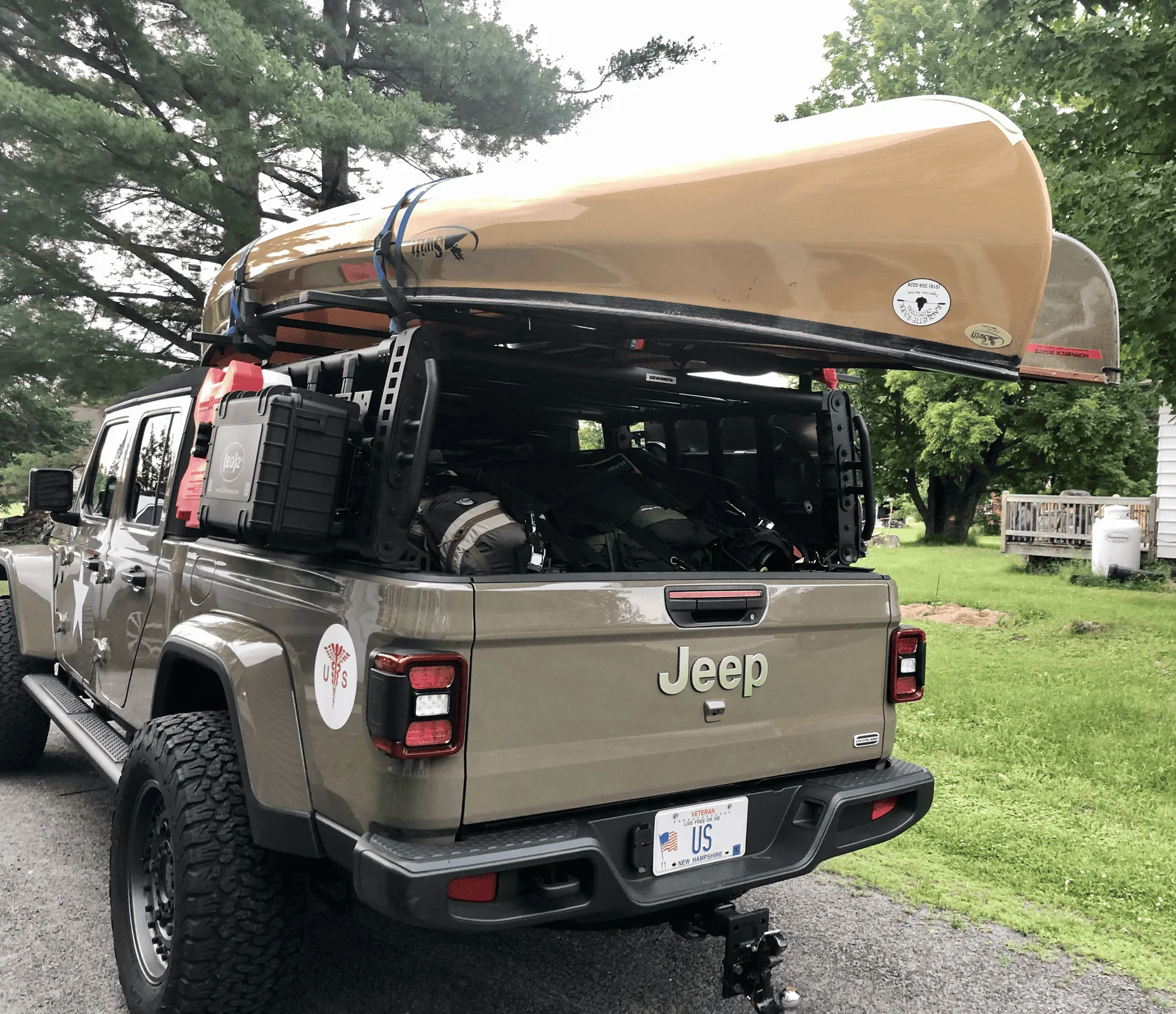 Jeep Gladiator Go Rhino Xtreme Overland Rack tempImageeXLS5o