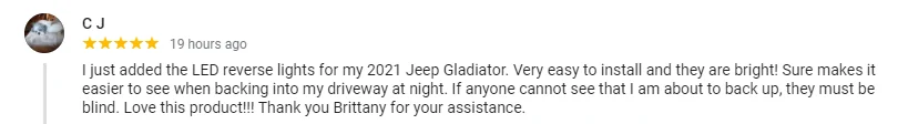 Jeep Gladiator *NEW* Oracle Light JT Reverse Lights are "BLINDING!" 2