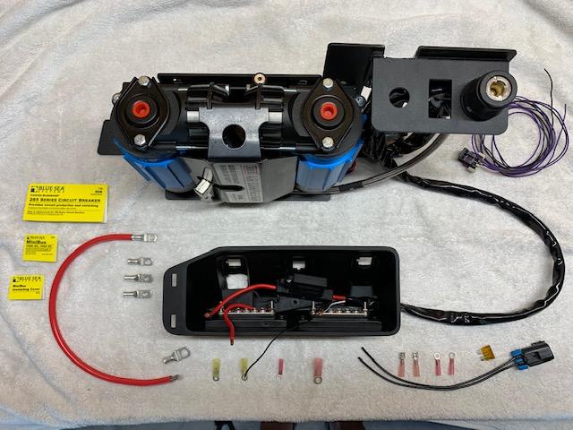 Jeep Gladiator ARB Twin w/813 Behind Rear Seat Mount install wiring layout