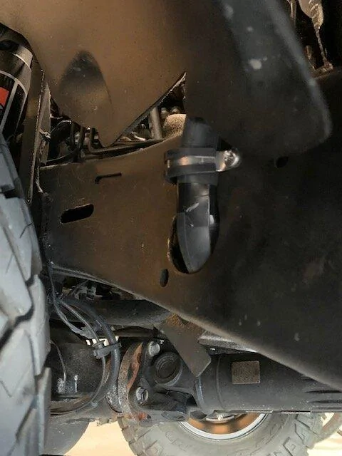 Jeep Gladiator ARB Twin w/813 Behind Rear Seat Mount install wire at front fram