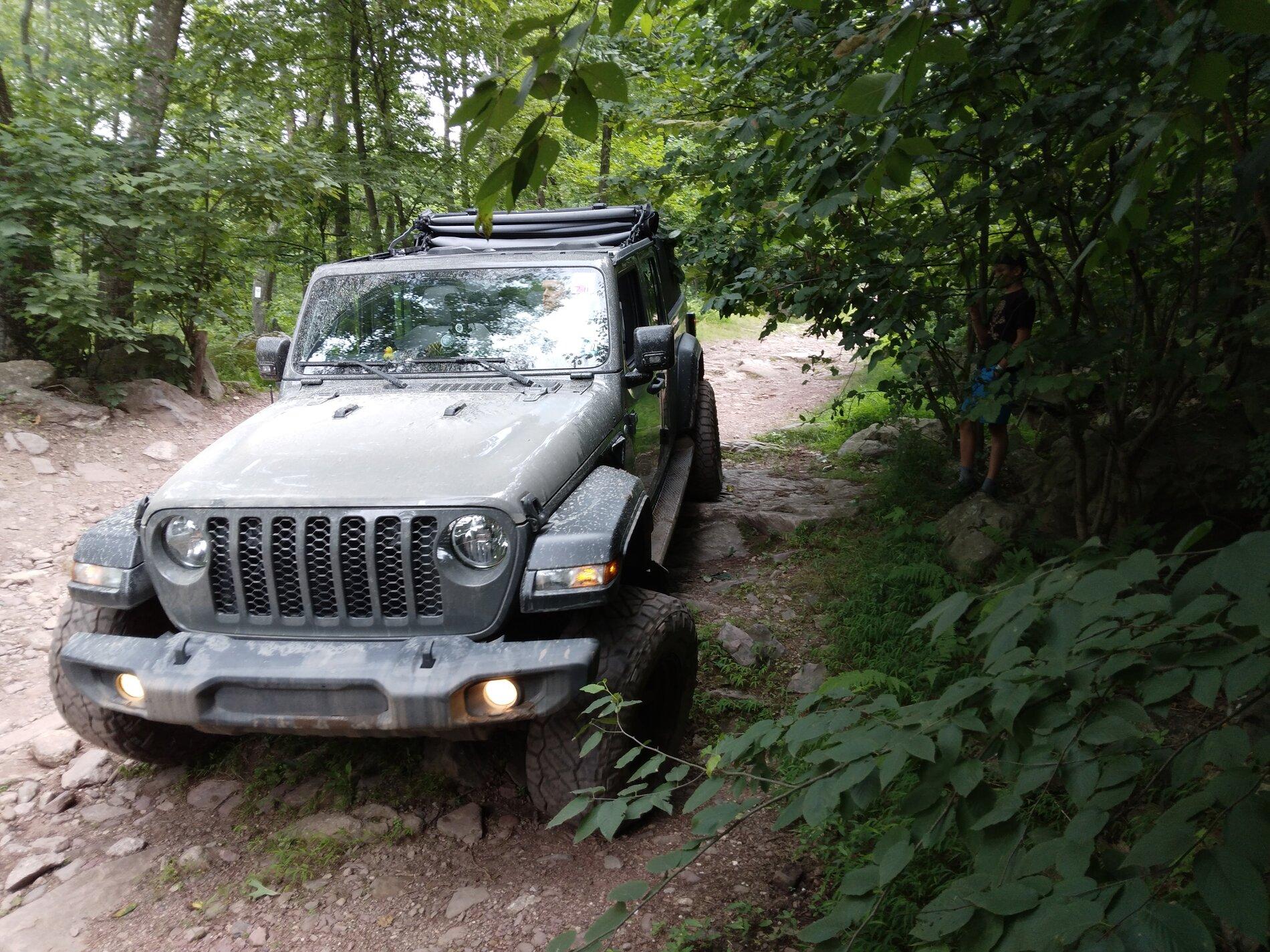 Jeep Gladiator Rausch Creek 7/11 20210711_120338