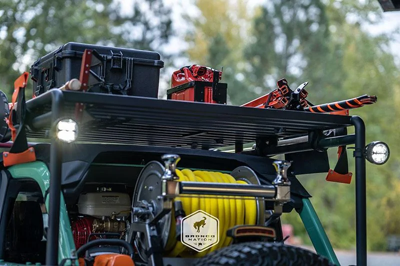Jeep Gladiator Interesting build at the dealership - Brush Firefighting Jeep Gladiator Promo Build Filson-Ford-Bronco-2