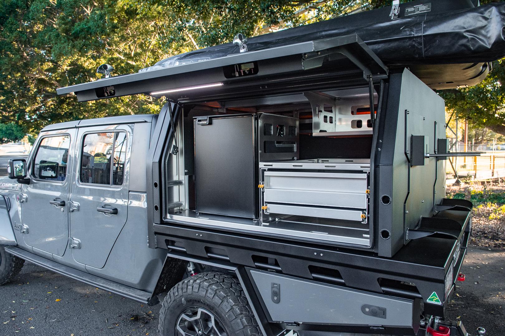 Jeep Gladiator Anyone covert over to a flatbed yet? MITS Gladiator-5