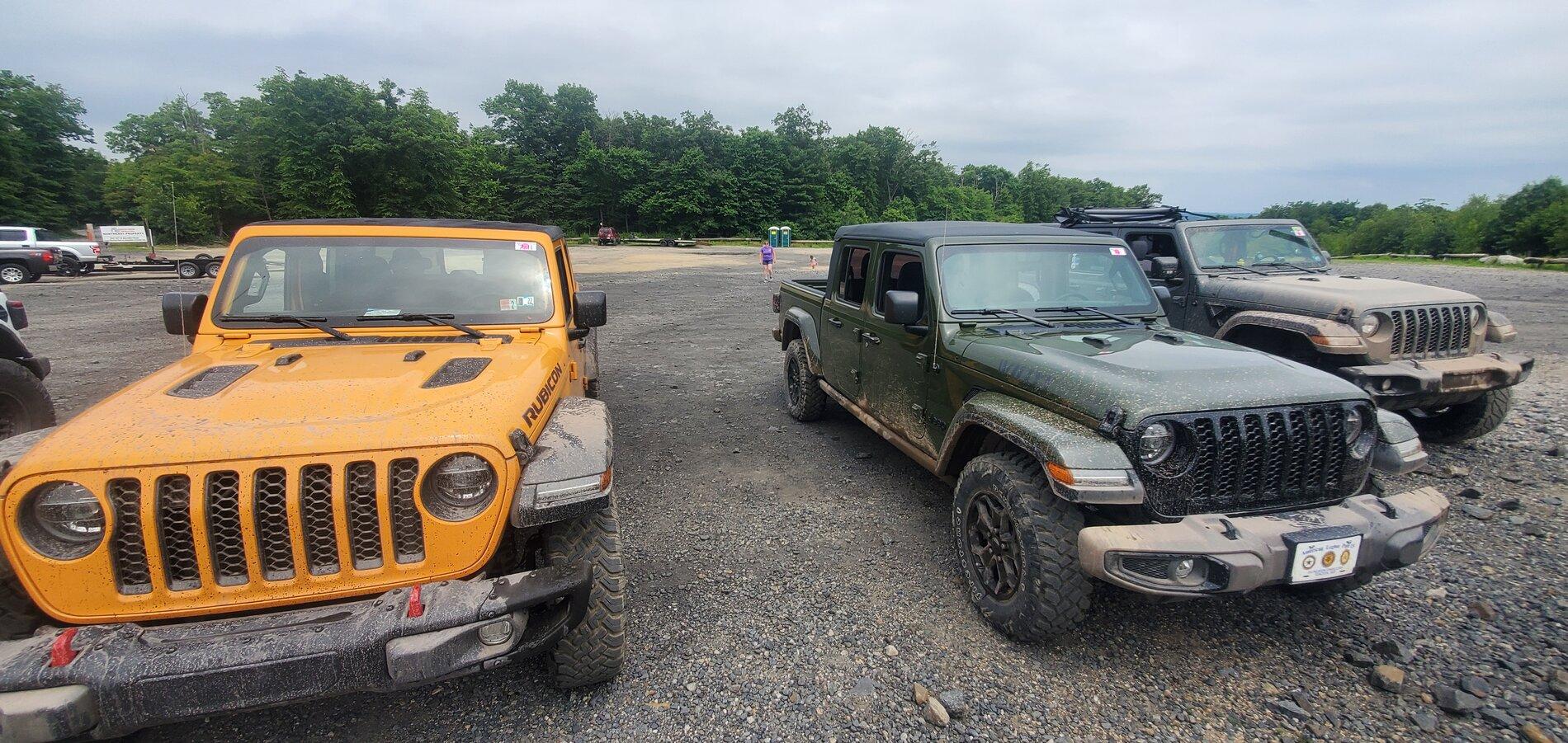 Jeep Gladiator Rausch Creek 7/11 20210711_140503