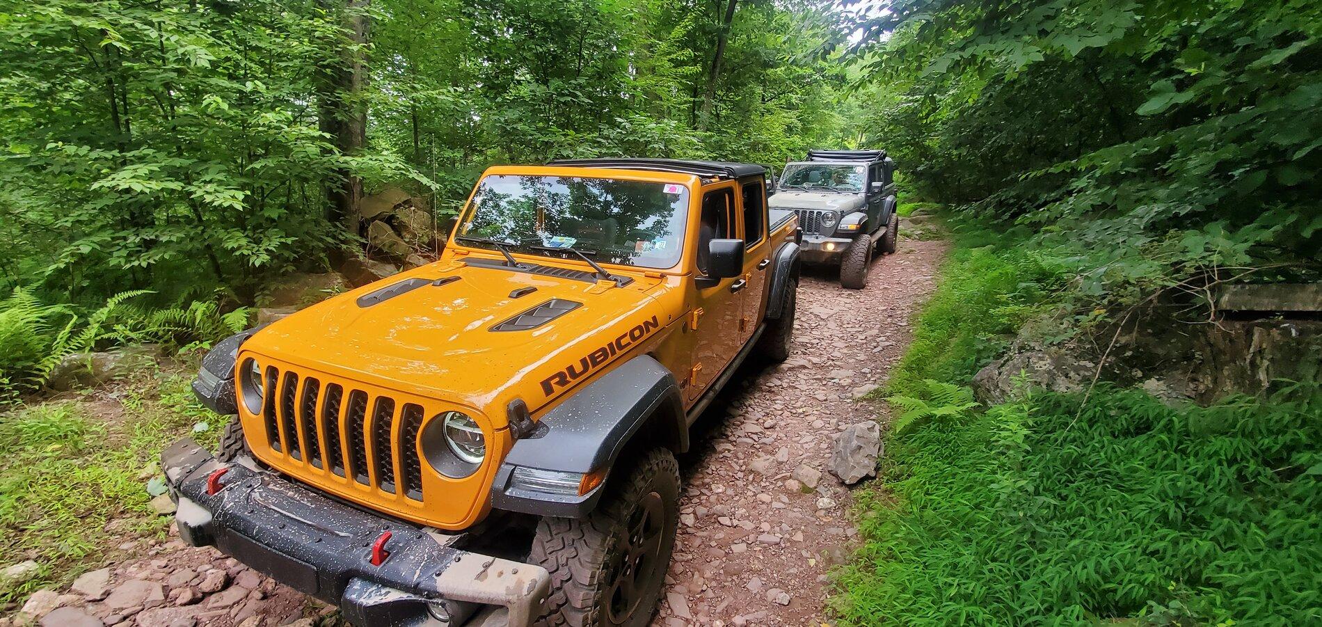 Jeep Gladiator Rausch Creek 7/11 20210711_120408