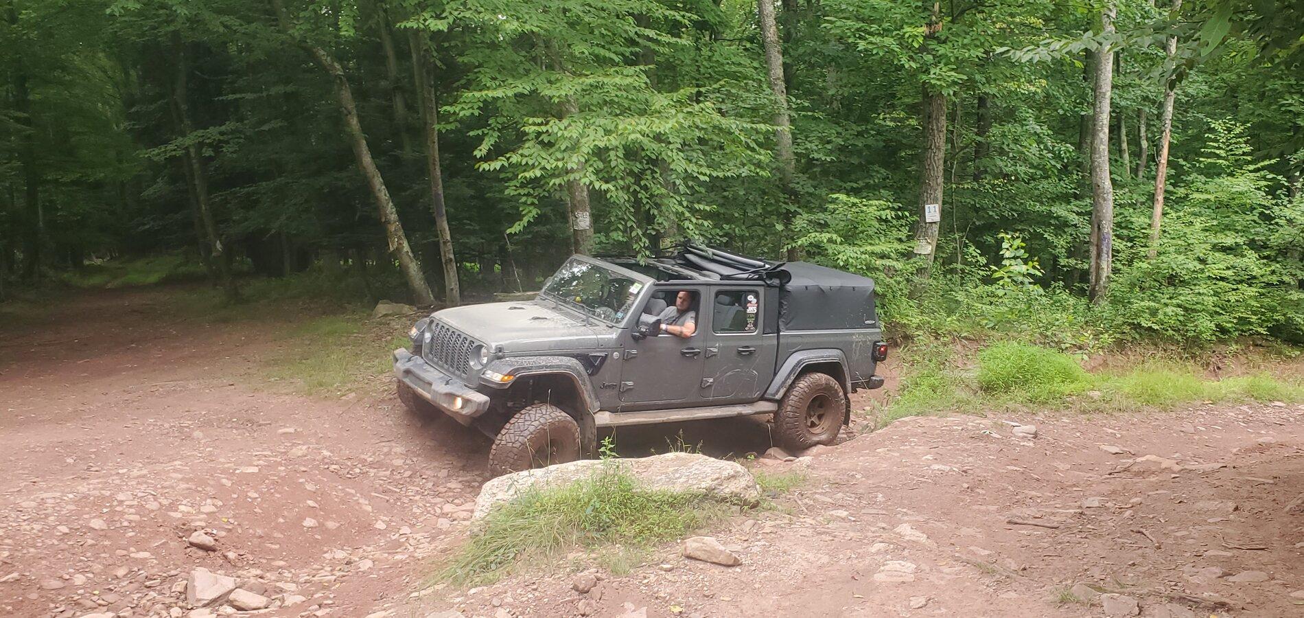 Jeep Gladiator Rausch Creek 7/11 20210711_125610