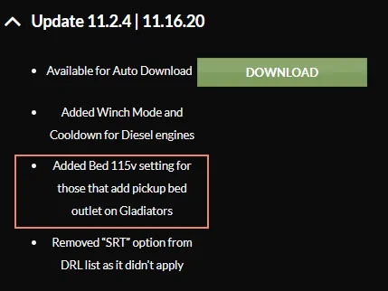 Jeep Gladiator Question about adding outlet to bed 1626188519851