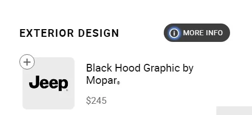 Jeep Gladiator Anyone ordered Mopar hood blackout on Mojave? h2