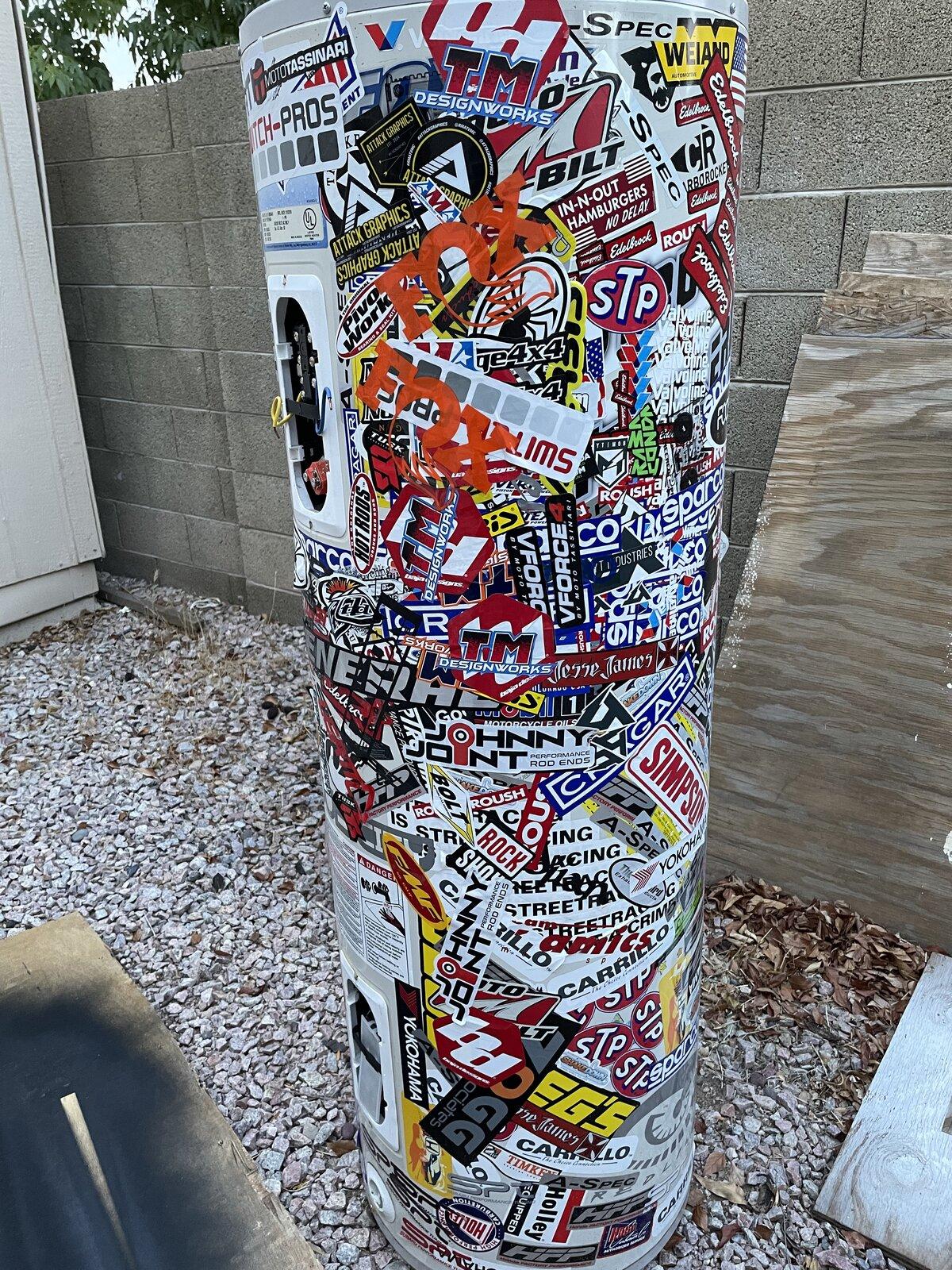 Jeep Gladiator What do you do with all the company stickers included with your mods? 38334254-3410-4145-A293-57A533EBB0F2