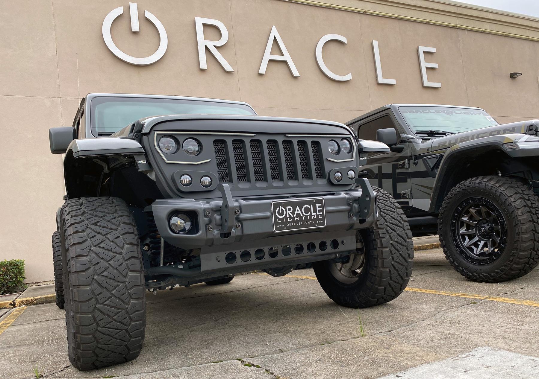 Jeep Gladiator LED Aux Light Integrated Front Skid Plate Concept IMG_4865