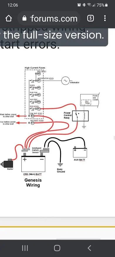 Jeep Gladiator Deleted the aux battery ,ess, & extra wires to clean up the engine bay. wiring