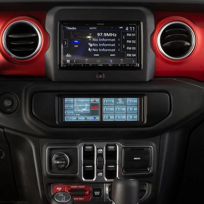 Jeep Gladiator Touch screen dash kit lifeshot1