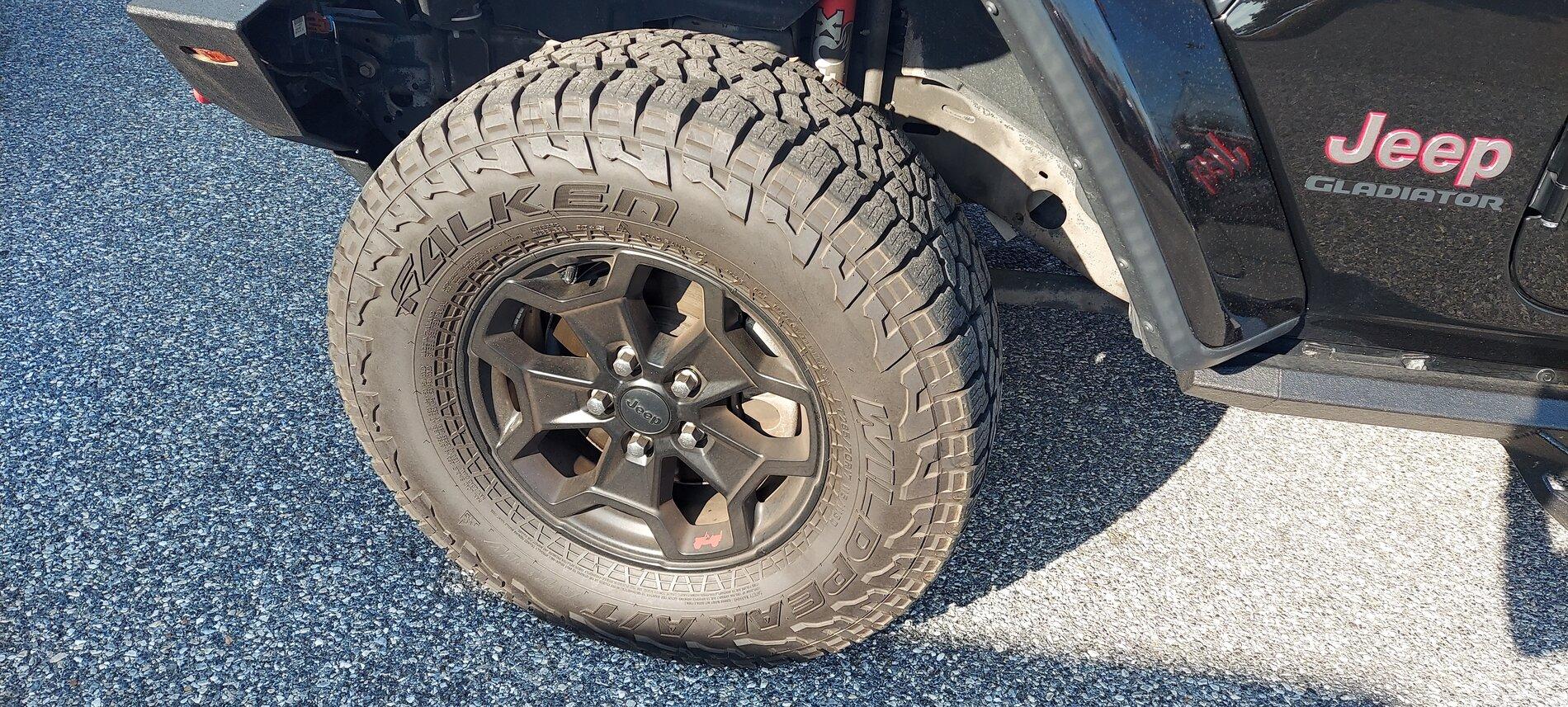 Jeep Gladiator Rubicon LE Takeoffs - Falken Wildpeak AT3W 20210701_081401