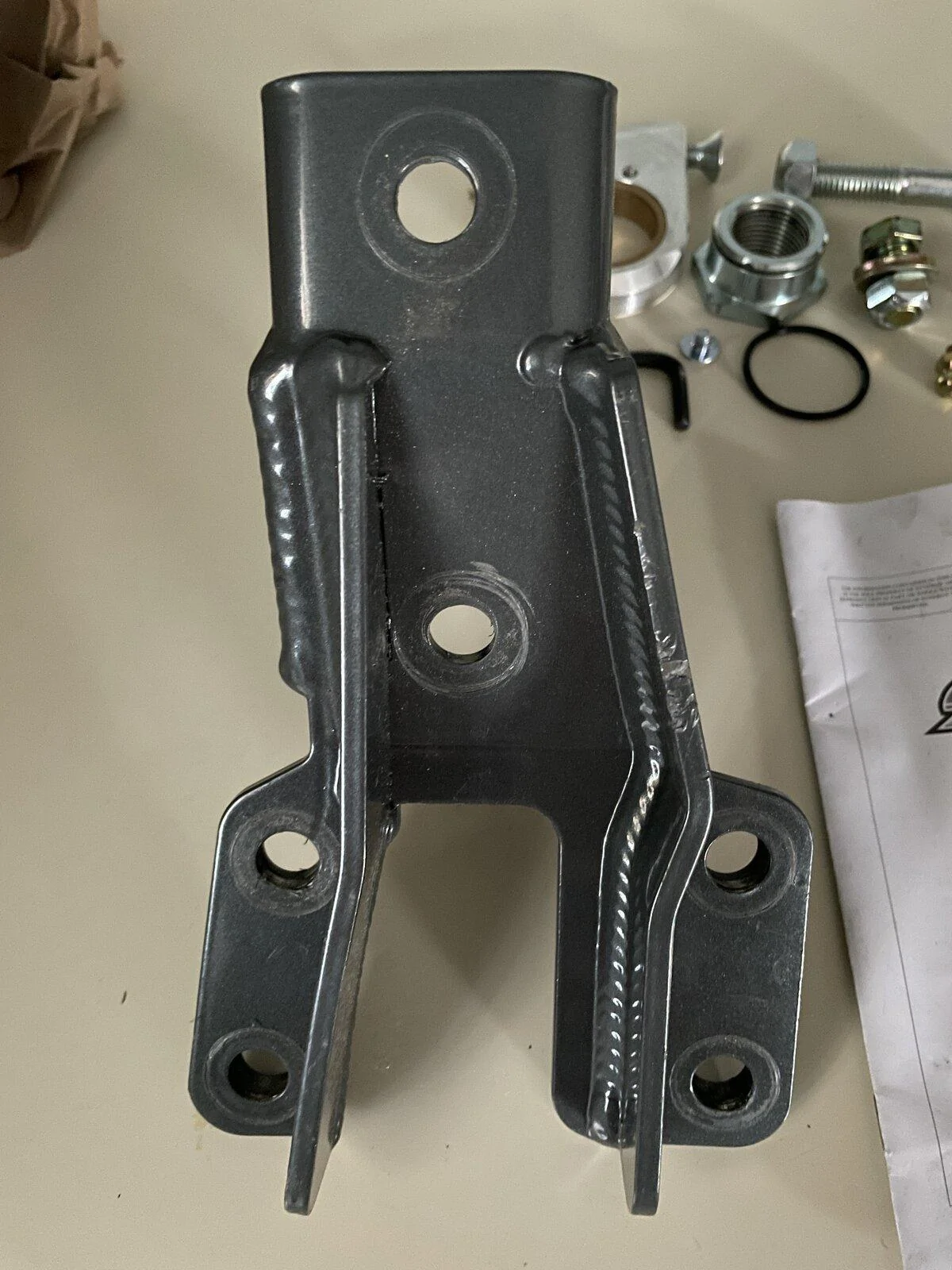 Jeep Gladiator Synergy trackbar and sector shaft brace IMG_0481