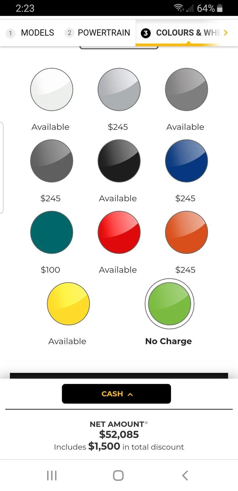 Jeep Gladiator Exterior color premium price Screenshot_20190531-142310_Chrom