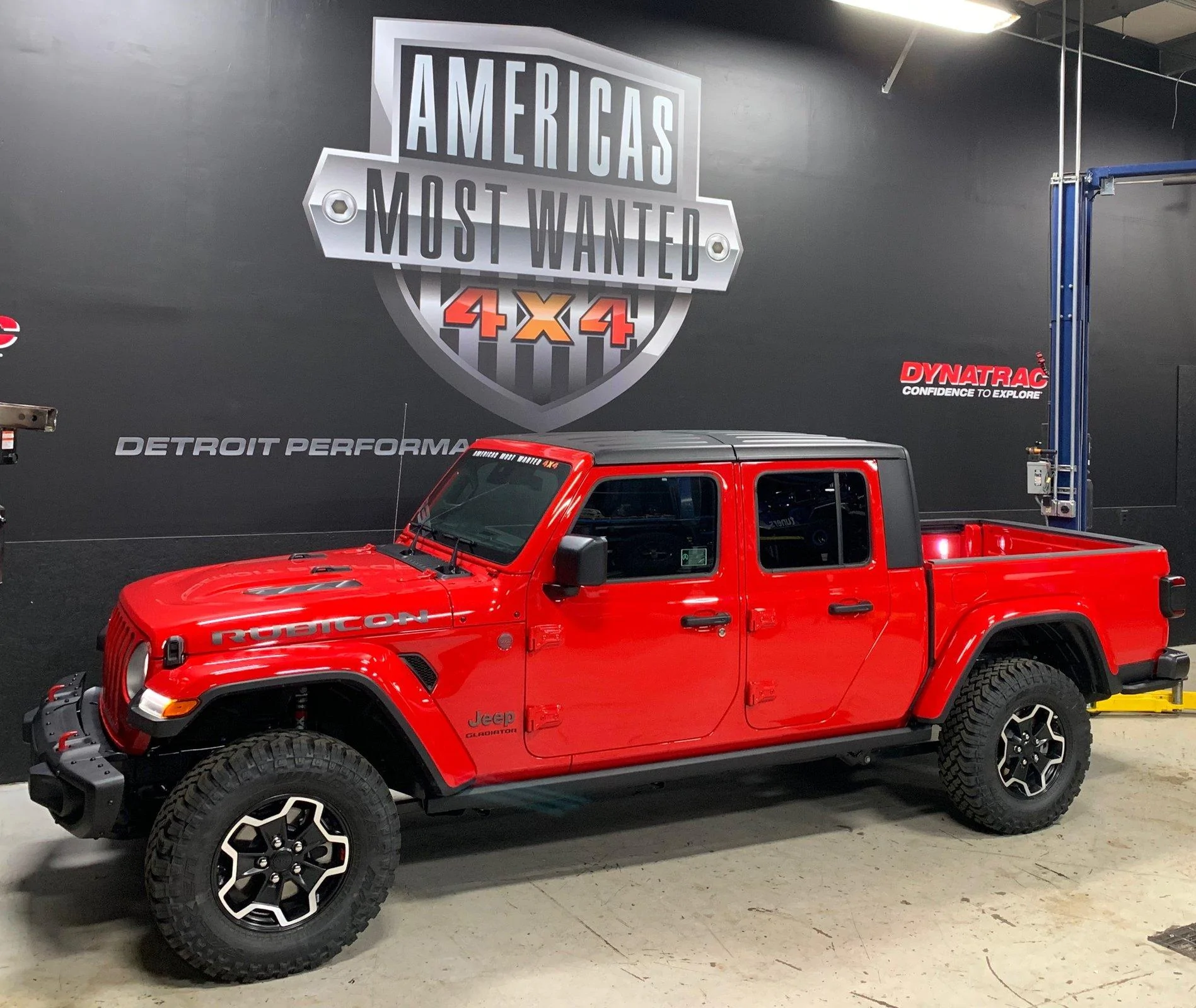 Jeep Gladiator Lucifer, Demon V8 Swapped Red Rubicon Gladiator IMG-4264