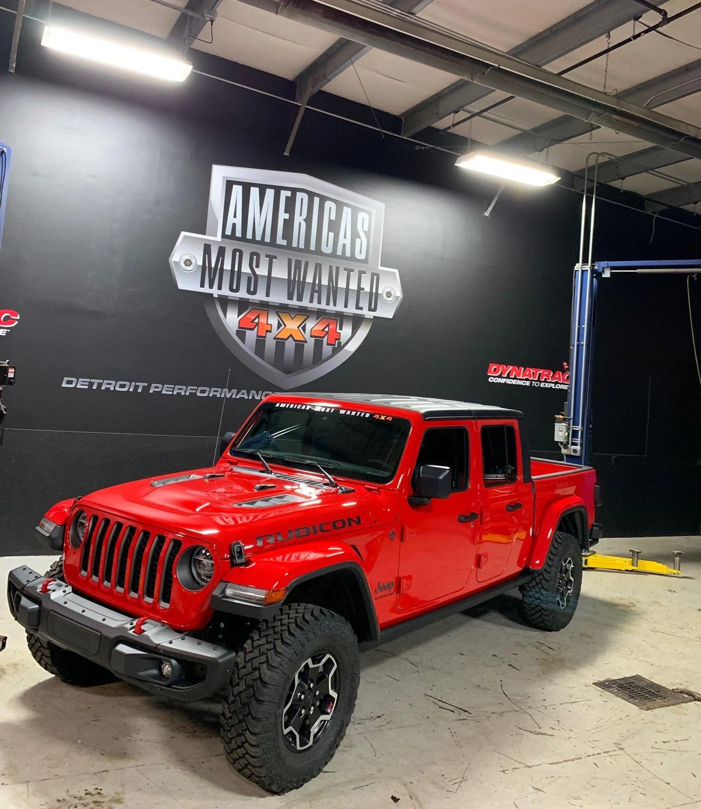 Jeep Gladiator Lucifer, Demon V8 Swapped Red Rubicon Gladiator IMG-4265