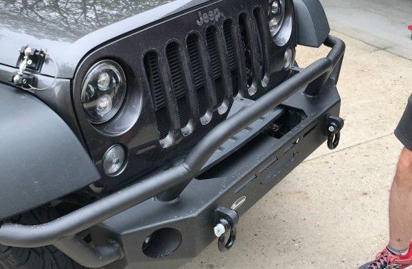 Jeep Gladiator Wouldn't you know it, my son likes big hoops......bumpers IMG_3177