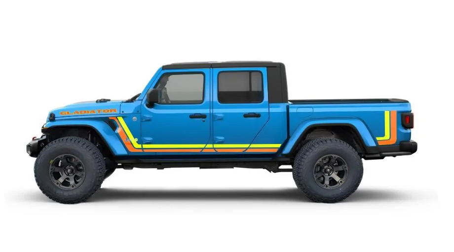 Jeep Gladiator 'Retro' Graphics Option? GladiatorRetroBlu