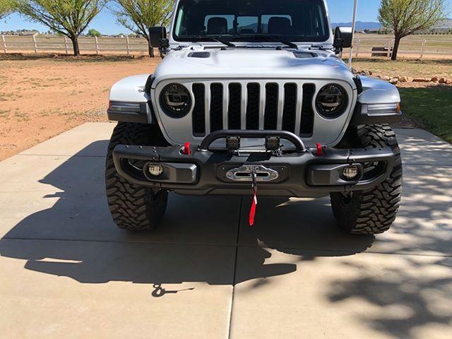 Jeep Gladiator Gladiators on Mopar 2" Lift Kit 2020 Jeep Gladiator Mopar Lift Kit Toyo Tires 1