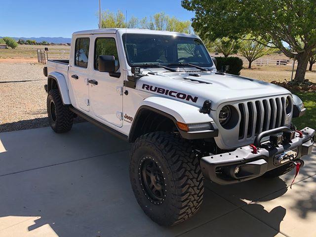 Jeep Gladiator Gladiators on Mopar 2" Lift Kit 2020 Jeep Gladiator Mopar Lift Kit Toyo Tires 2