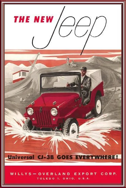 Jeep Gladiator I got 2 LE's today.......or maybe I got LE'd twice zA402 - Jeep CJ-3B - Goes Anywhere (B)