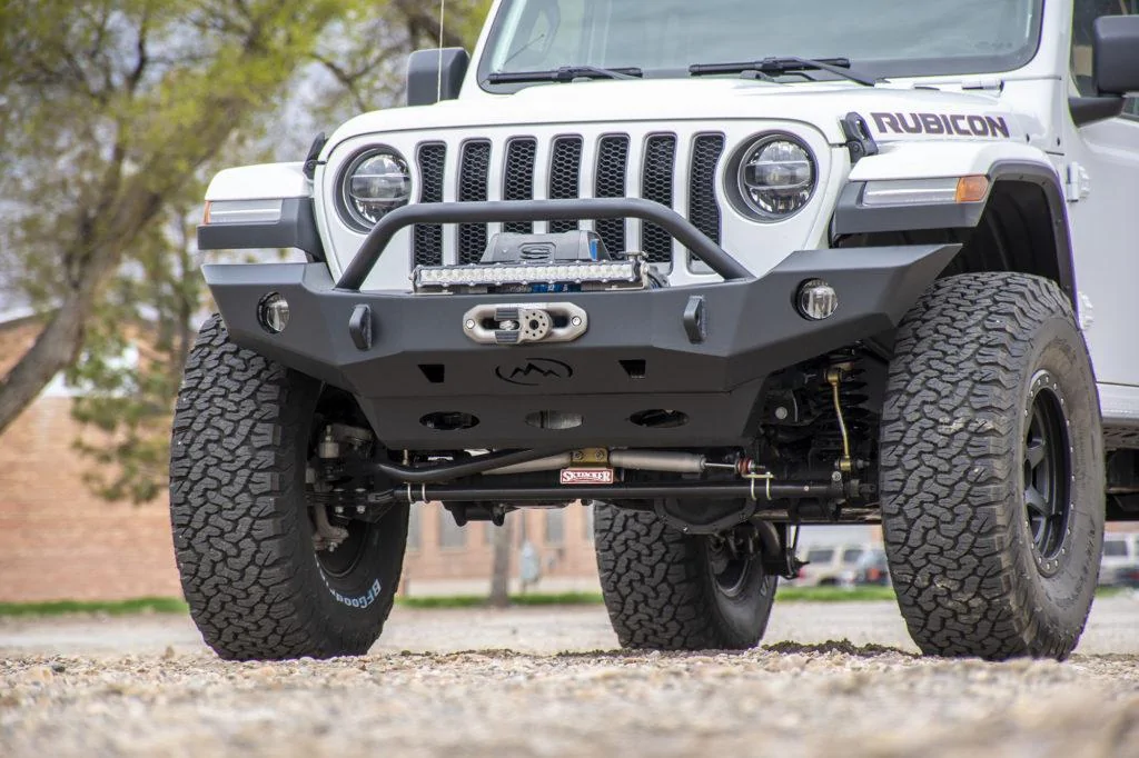 Jeep Gladiator Wouldn't you know it, my son likes big hoops......bumpers front1-1024x682