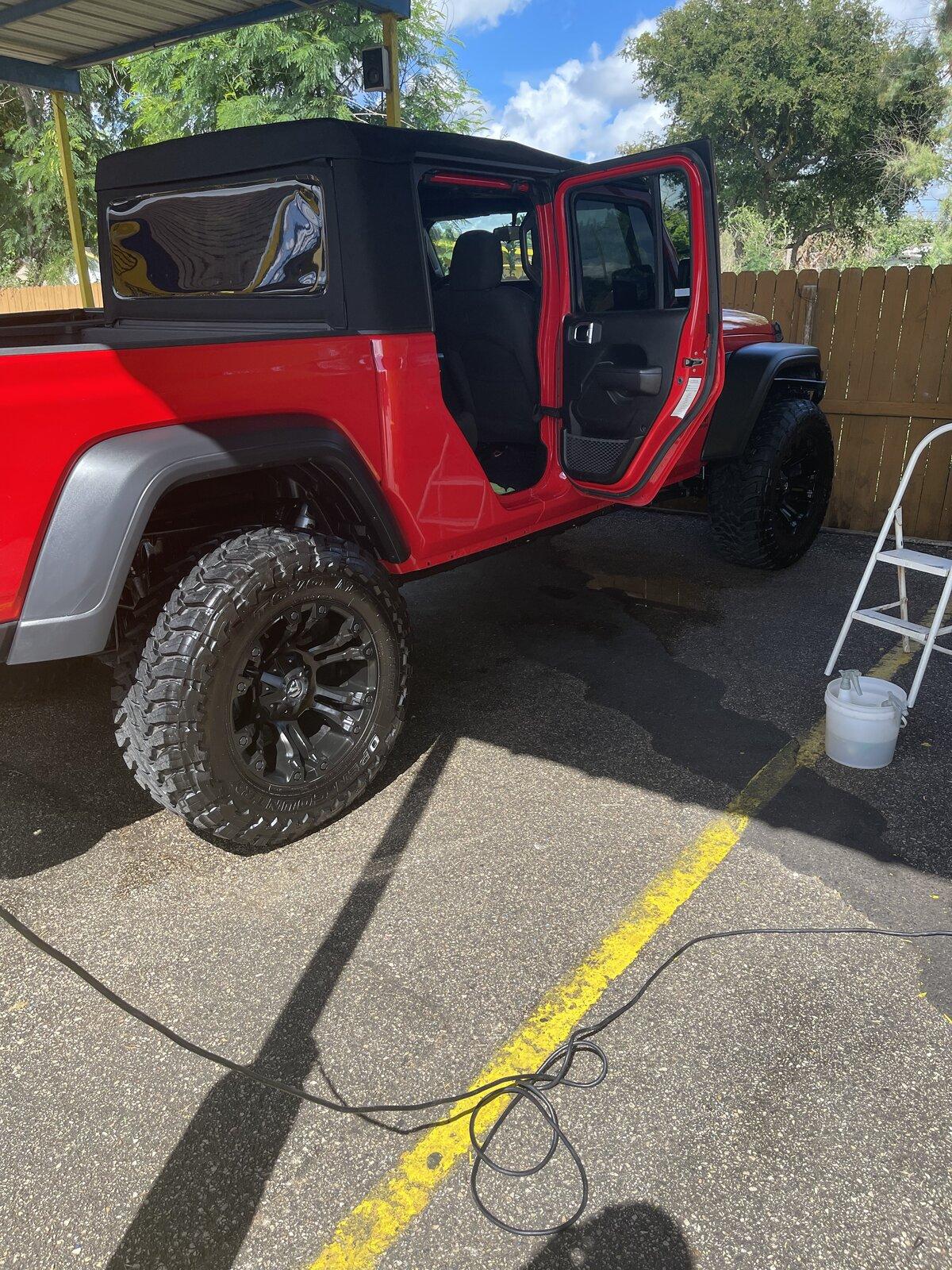 Jeep Gladiator Premium soft top Houston area AC4AEC9F-6897-45E7-ACFD-79D03B8129BB