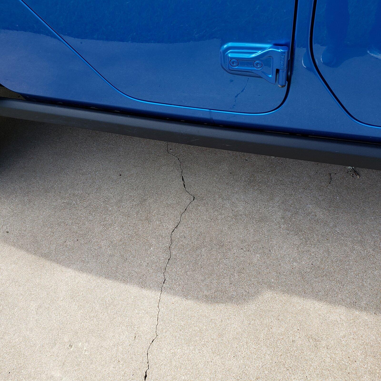 Jeep Gladiator Austin area trade my rock rails for your side steps 20210718_173457