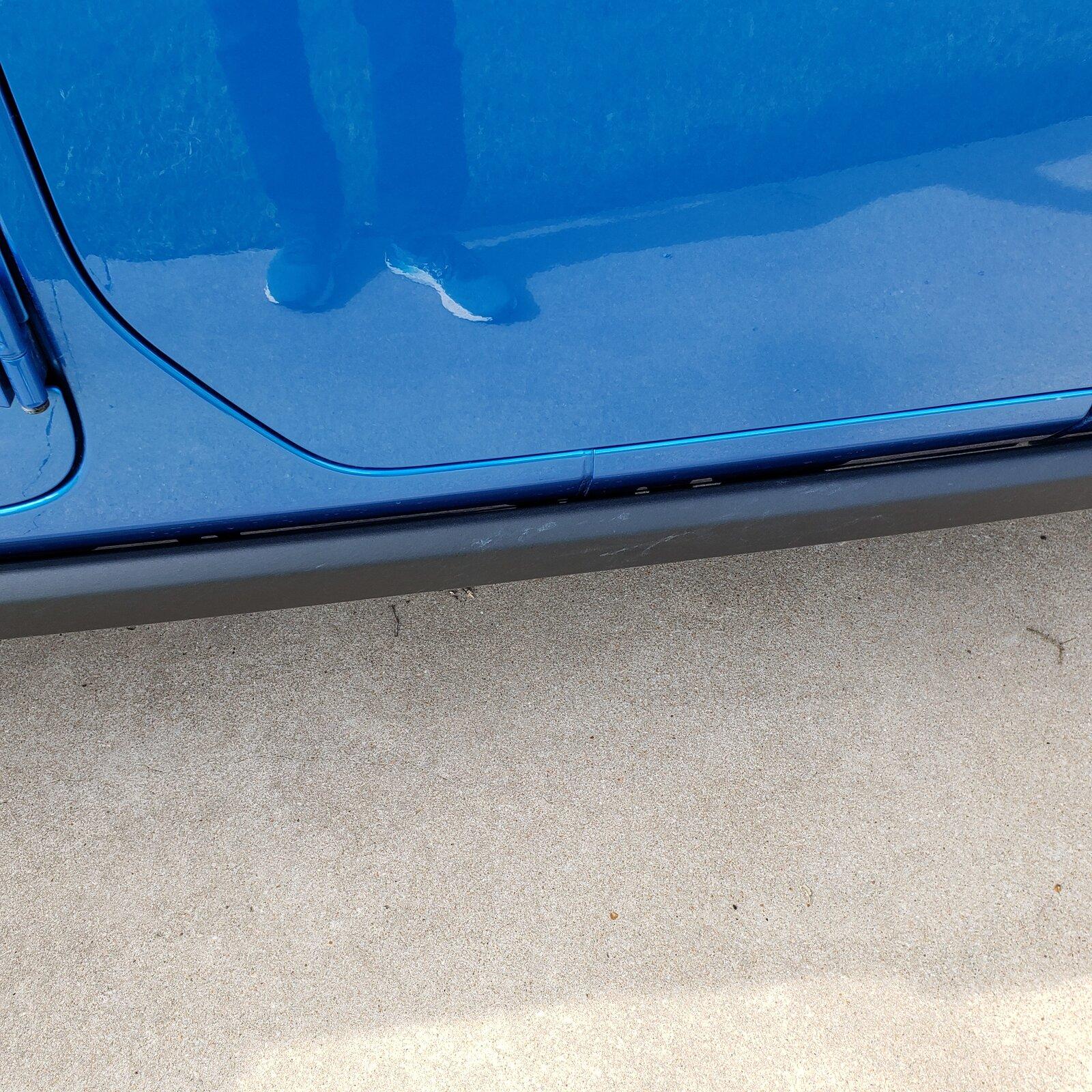 Jeep Gladiator Austin area trade my rock rails for your side steps 20210718_173459