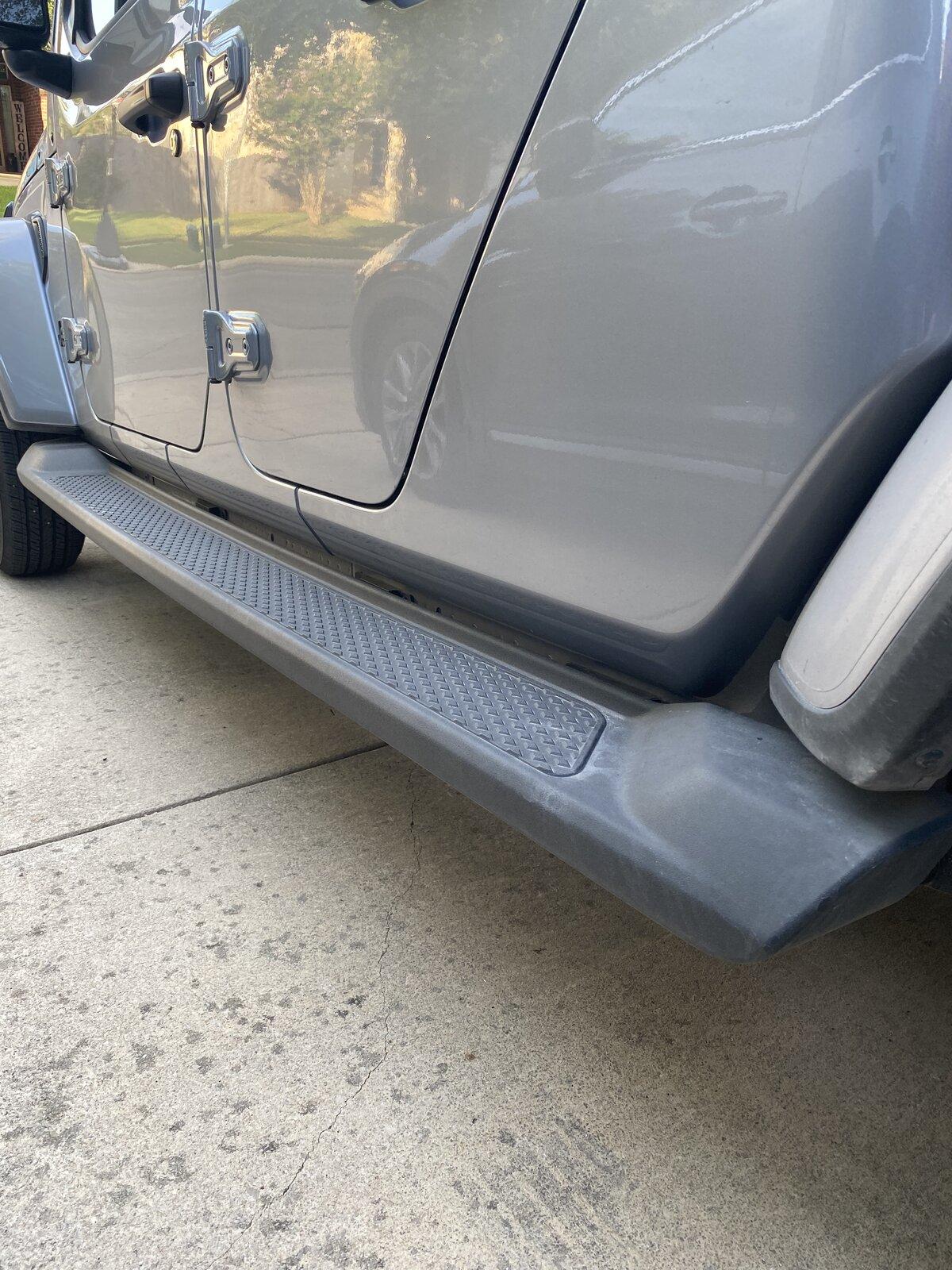 Jeep Gladiator Austin area trade my rock rails for your side steps 0755BF4B-6899-4B22-9758-82DB74580F2C
