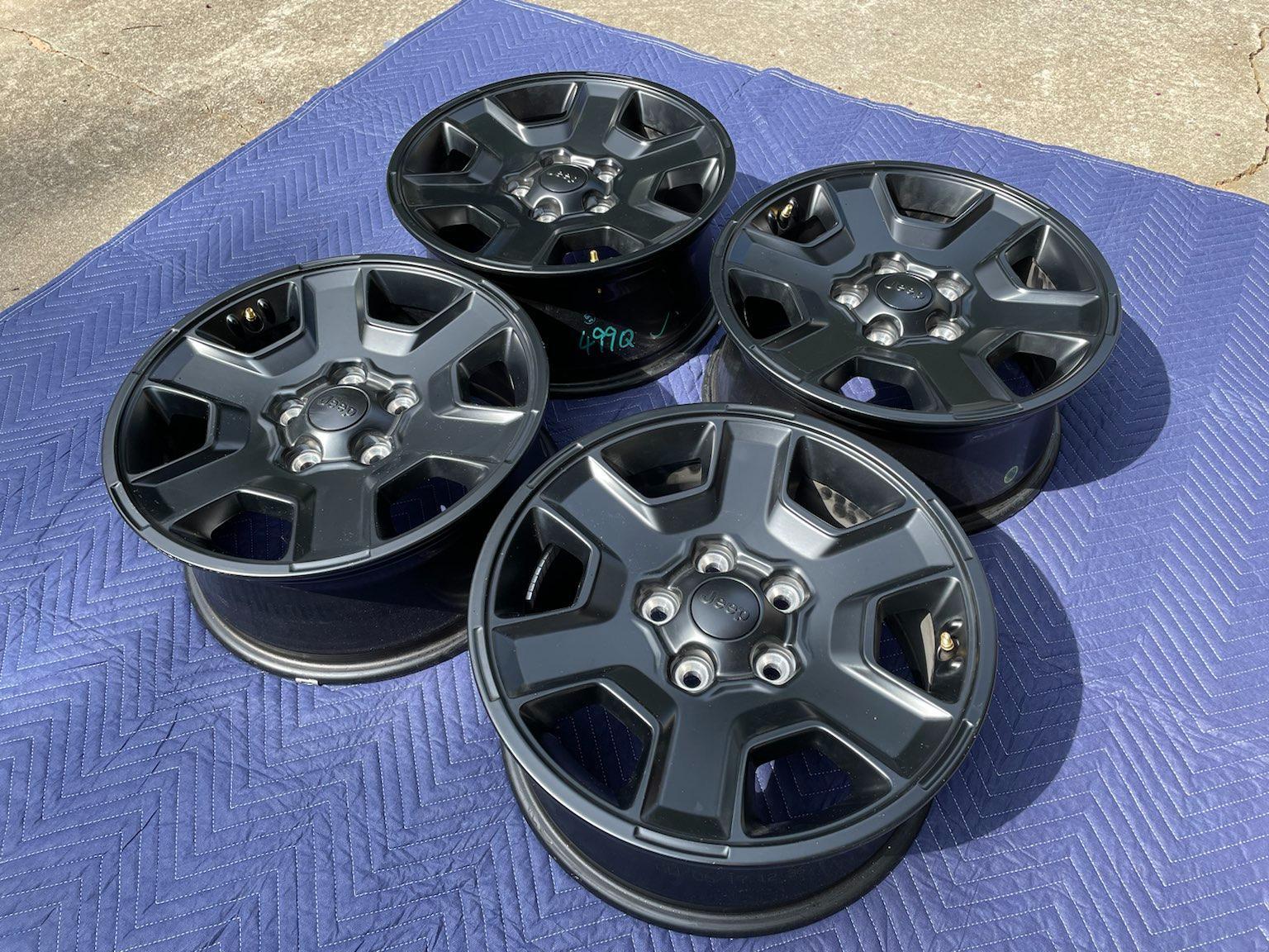 Jeep Gladiator Mojave Takeoff Wheels (No Tires) wheels-all