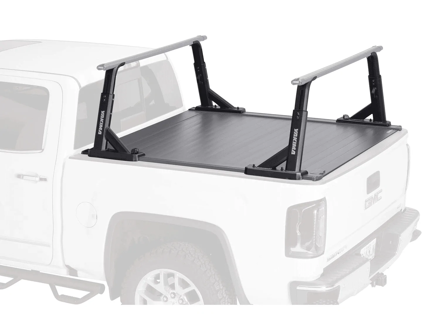 Jeep Gladiator Yakima Overhaul slotted bed rack 1626715141454