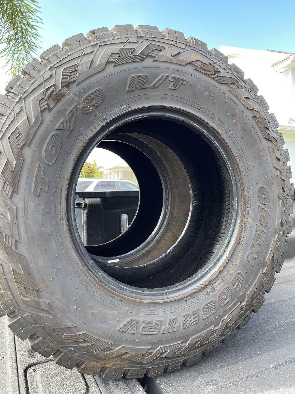 Jeep Gladiator Used Toyo RT Open Country-No Shipping A1464494-2926-44A3-8727-7FB9FA1C214F