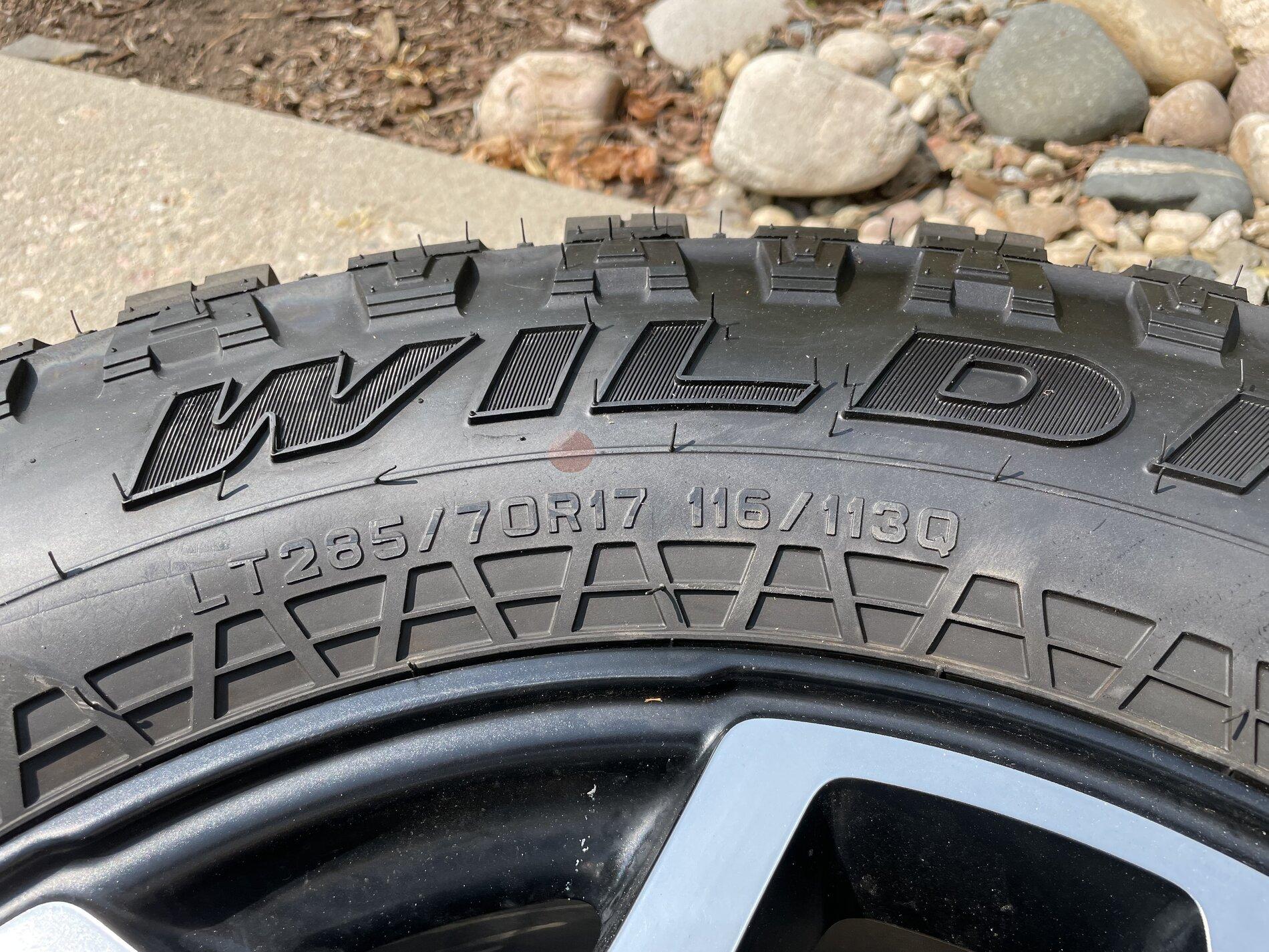 Jeep Gladiator JT stock wheels & tires for sale, no tpms or lugnuts.  $1000 obo 7C650852-7CDF-4A2A-B7A0-2A6CE7DA4F93