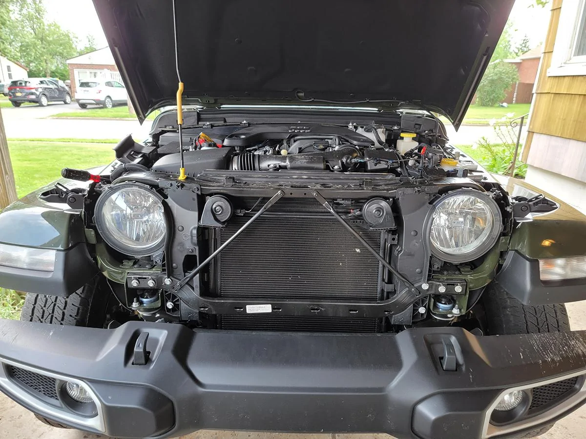 Jeep Gladiator HIDprojectors.com  Bi-LED JL / Gladiator Projector Headlights install & output pics 4.4