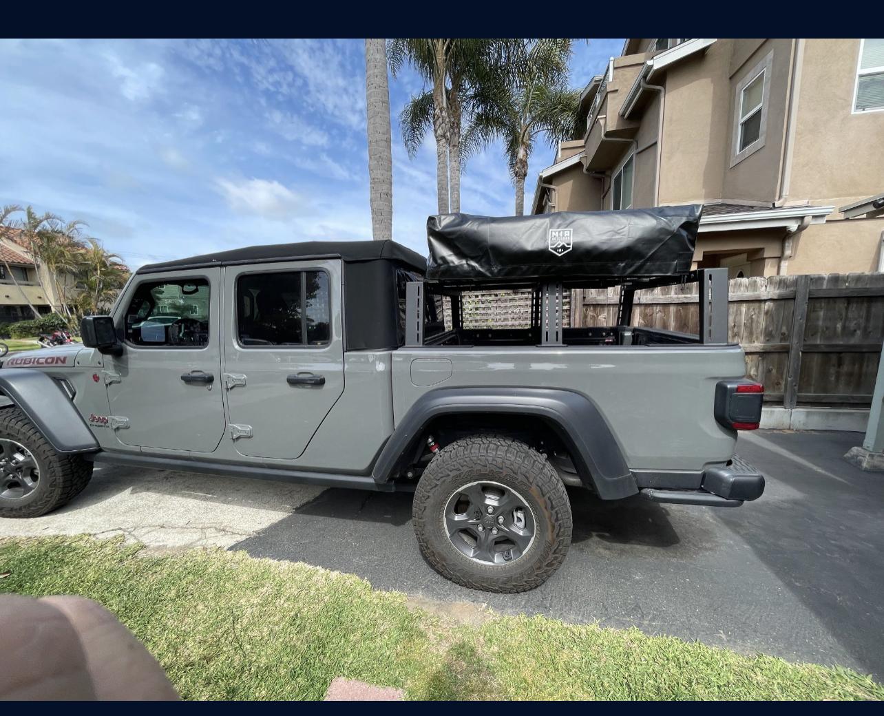 Jeep Gladiator Premium Soft Top | Half Rack 0FC656DE-FD50-4718-8DBC-6BEF1172A371