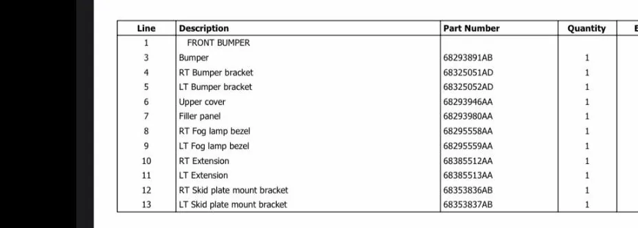 Jeep Gladiator New front steel front bumper parts A8B743EB-CCB2-4C69-B3A1-DAB01EB4850C