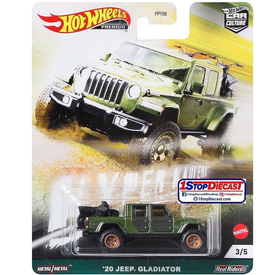 Jeep Gladiator Toy Gladiators, completed my Hot Wheels set. hotwheeljee