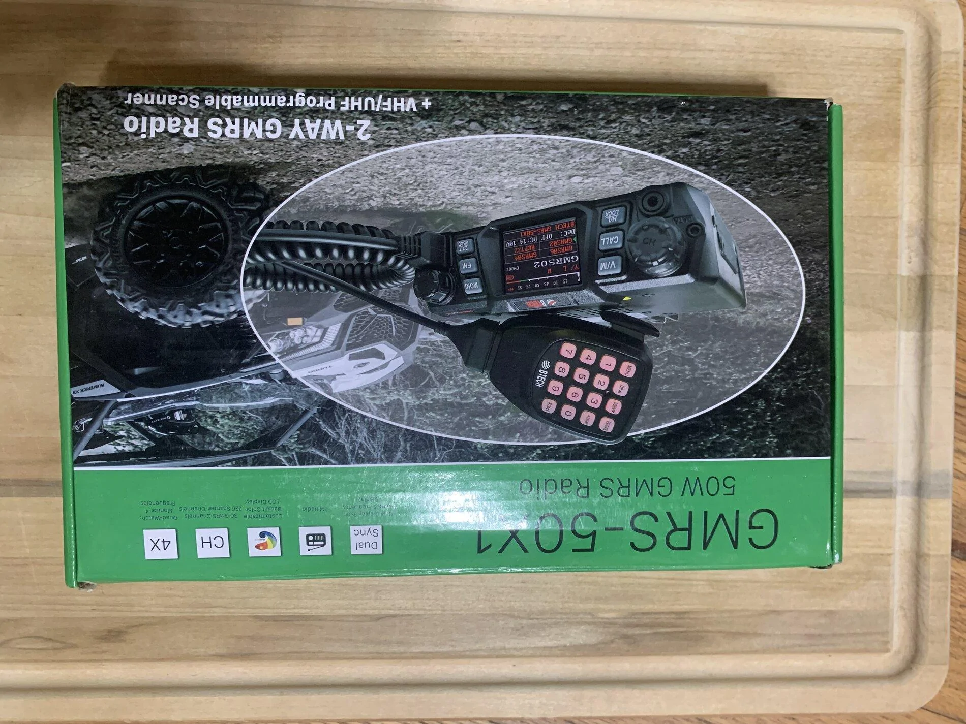 Jeep Gladiator BTech GMRS-50X1 2-Way Radio Package $250.00 IMG_6735