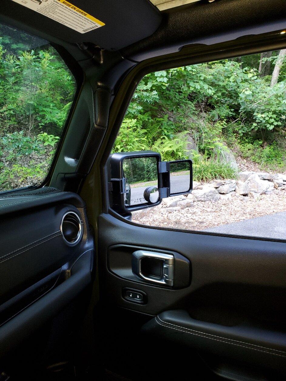 Jeep Gladiator Rampage Tow Mirror Adapters for JT/Gladiator 20210721_190856
