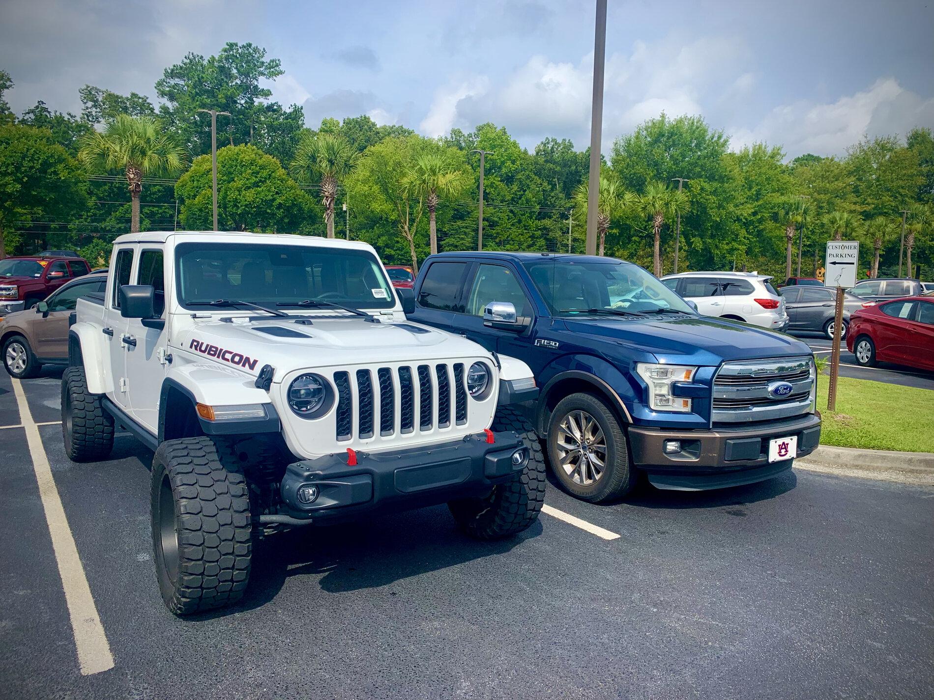 Jeep Gladiator Lets see all those Gladiators with lifts and bigger tires! FFA0F0CD-0FF7-41BD-8D5B-EEB70C4DF5F1