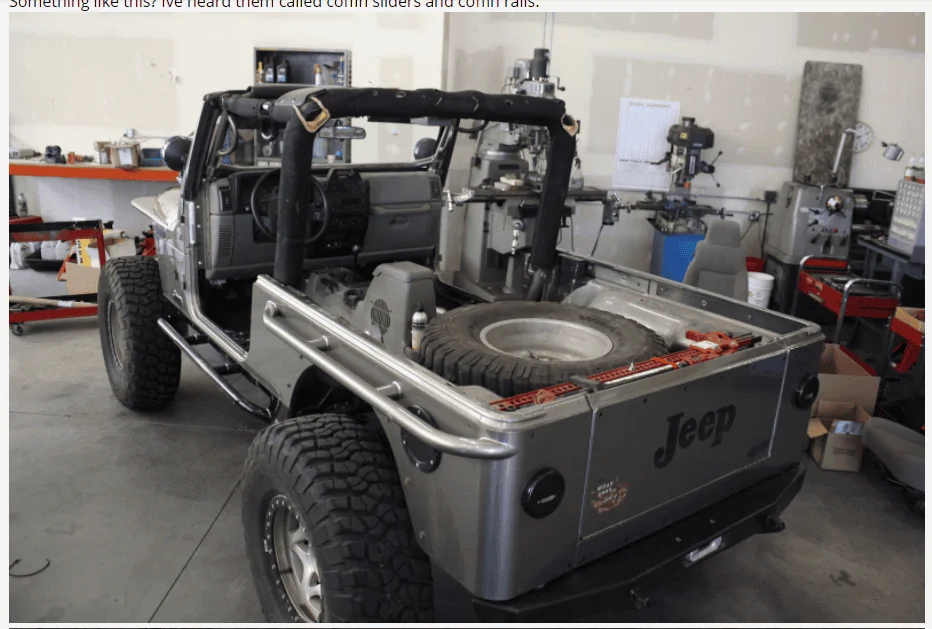 Jeep Gladiator Gladiator Bed Sliders 1626970829948