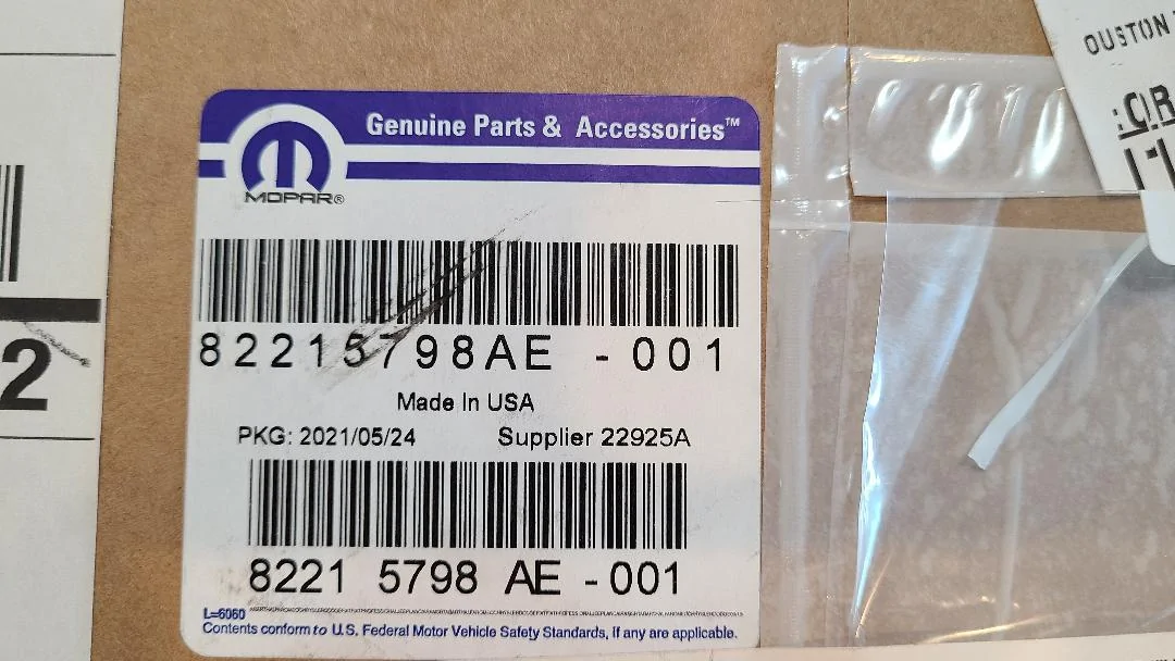 Jeep Gladiator Mopar OEM Aux Switches for sale-Houston part no