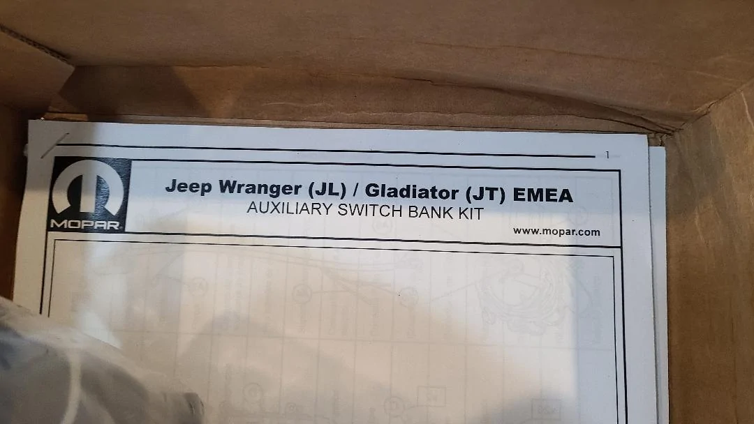 Jeep Gladiator Mopar OEM Aux Switches for sale-Houston book