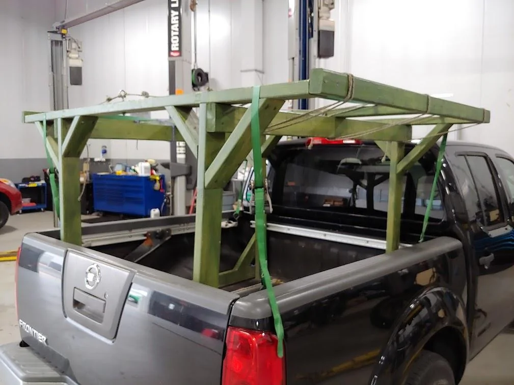 Jeep Gladiator Why are you guys wasting all this money on bed racks when you can just build one out of wood? Bed rack