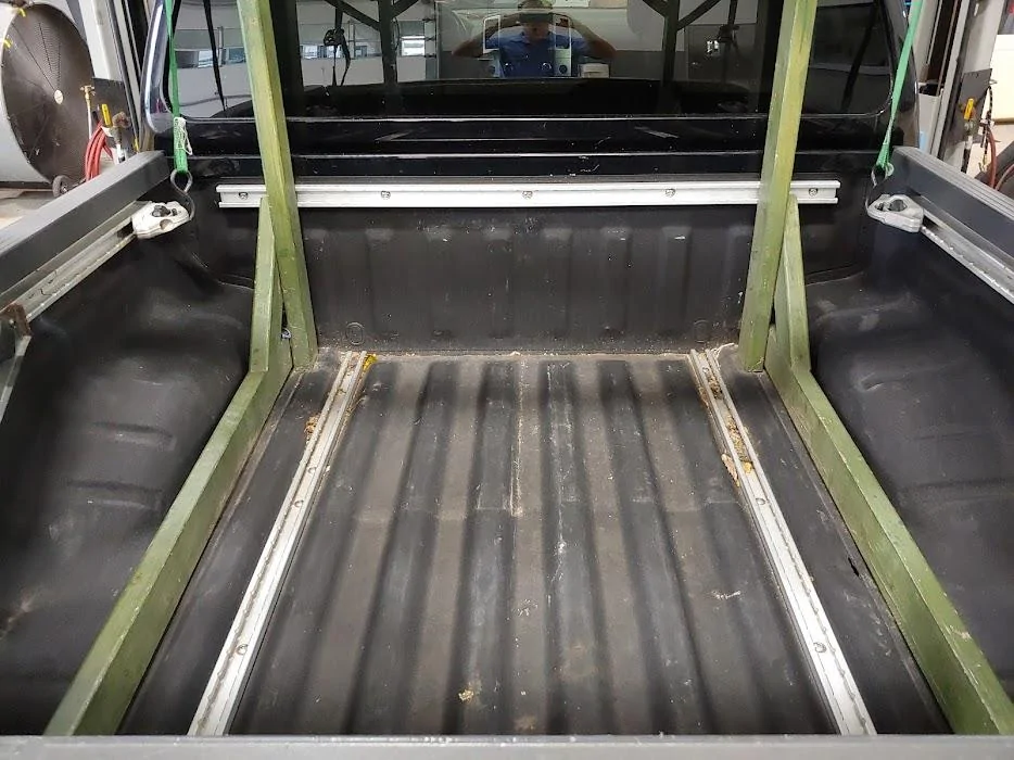 Jeep Gladiator Why are you guys wasting all this money on bed racks when you can just build one out of wood? Bed rack 2