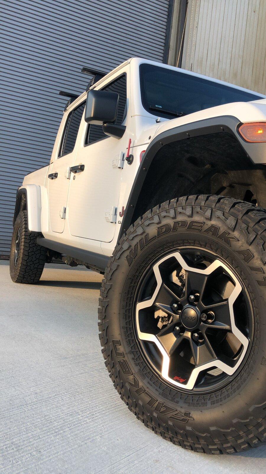 Jeep Gladiator Offset for Gladiator Stock Wheel fdsfd