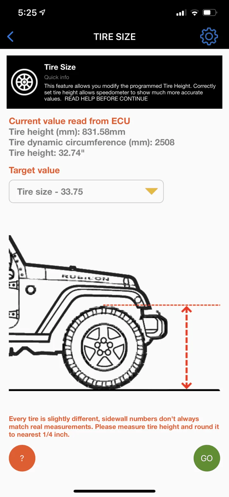 Jeep Gladiator Turn signal issues and tire size reset? 2935216B-3542-4B26-BE4B-CDF1FFB6574D